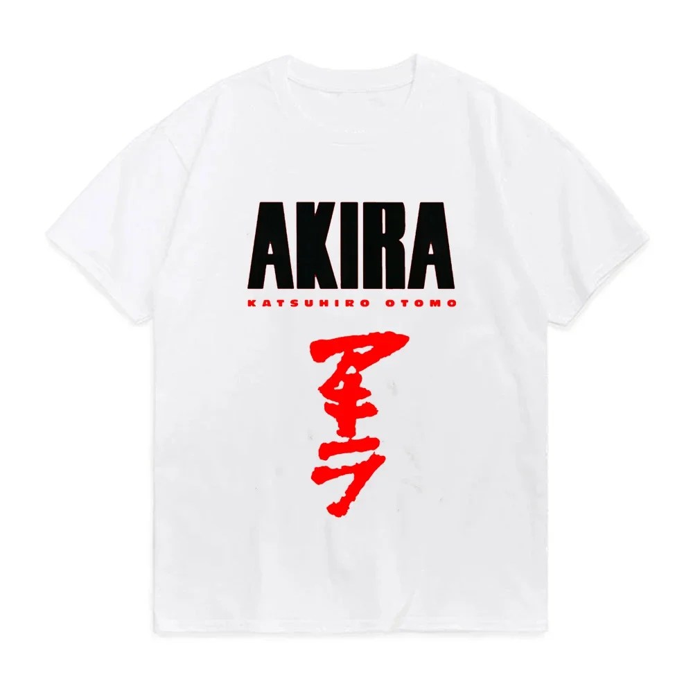 Japanisches Anime Tokyo Akira T-Shirt Film Science-Fiction Manga Shotaro Kaneda Herren Kurzarm-T-Shirts 100% Baumwolle T-Shirt – Detail 8
