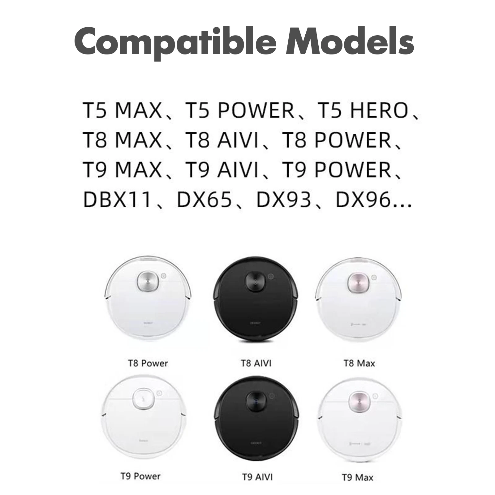 Imagem -04 - Caesea-bateria Recarregável Li-ion 14.4v 5800mah para Ecovacs Deebot t5 Max Power Hero t8 Max Aivi Power t9 Max Aivi Power