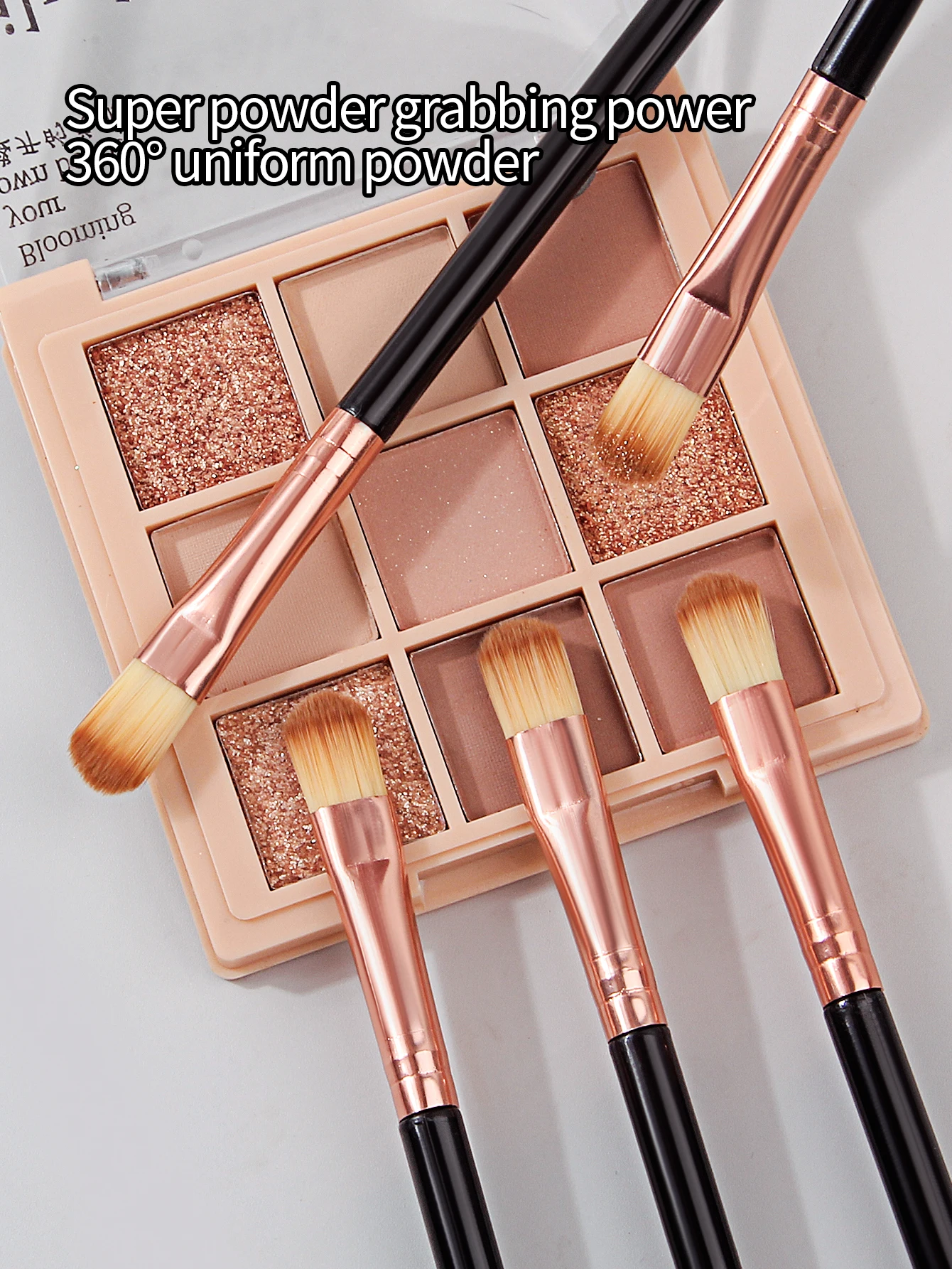 Conjunto de pincéis de maquiagem para olhos iniciantes, 6/12/25/30 peças, pincel de sombra de cerdas macias, pincel corretivo, pincel para detalhes de pálpebras, portátil