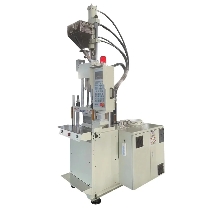 High Efficiency Vertical PVC Pl Automatic Injection Molding Machine Network Cable Jumper/USB/Charger Forming Machine