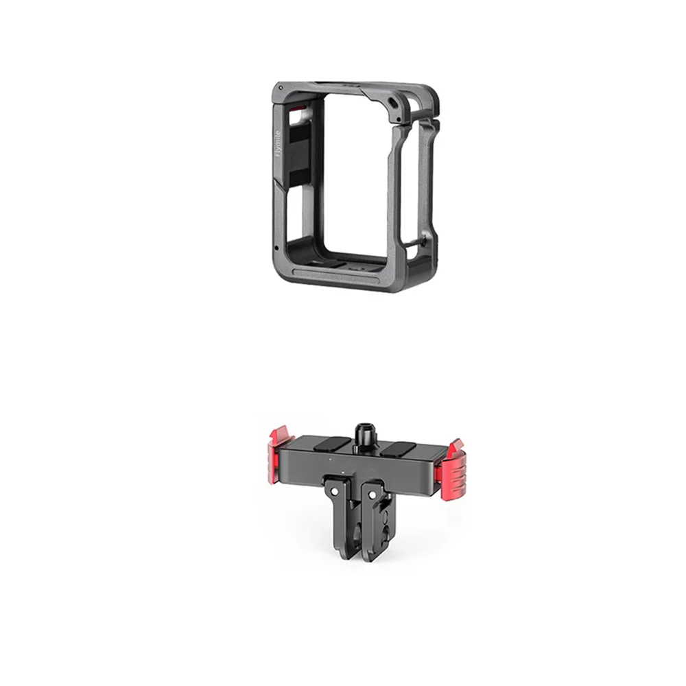 

For GoPro 13/12/11/10/9 Metal Rabbit Cage Protective Frame Expansion Case Quick Release Base Accessories