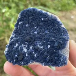 Natural Inner Mongolia Blue Fluorite Mineral Specimen Crystal Quartz Cluster Healing Stone Home Decor B1-21