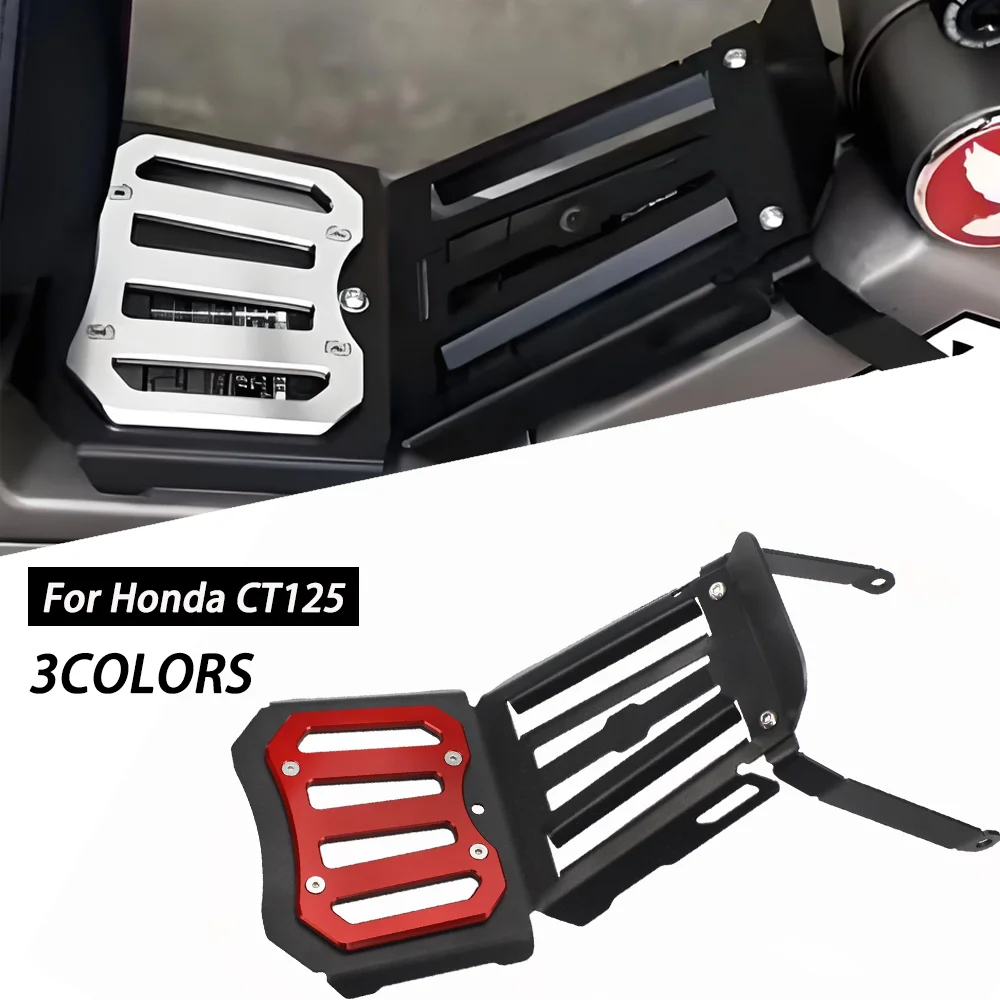 

For Honda Hunter CT125 Trail125 2020 2021 2022 2023 Motorcycle Middle Luggage Rack Carrier Case Top Box Support Holder Bracket