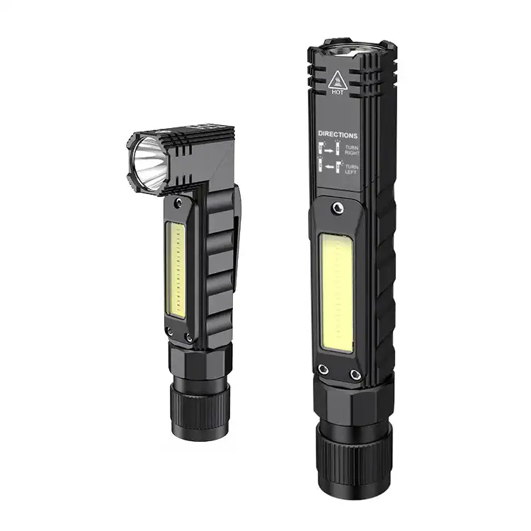 SUPERFIRE G19 Multi-functional LED+COB Magnetic Flashlight