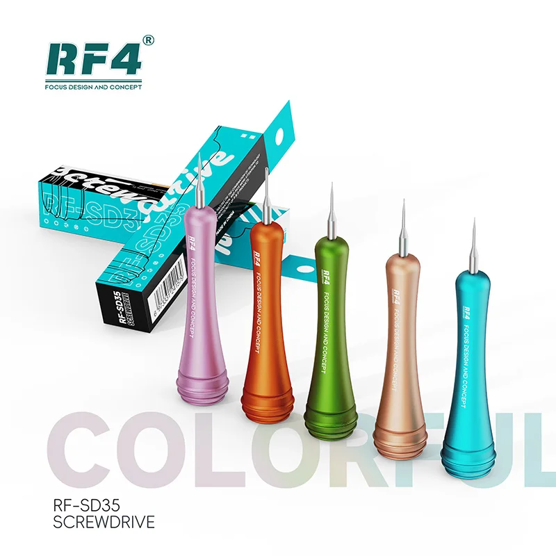 RF4 RF-SD35 High-precision Canton Tower Screwdriver Screw Removal Tool Mobile Phone Motherboard Chip Manual Repair Screwdriver