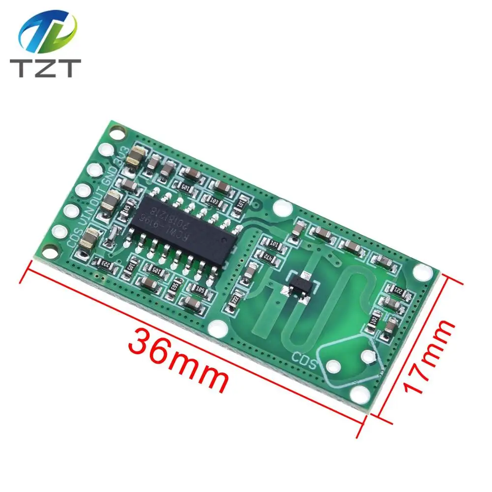 RCWL-0516 microwave radar sensor module Human body induction switch module Intelligent sensor