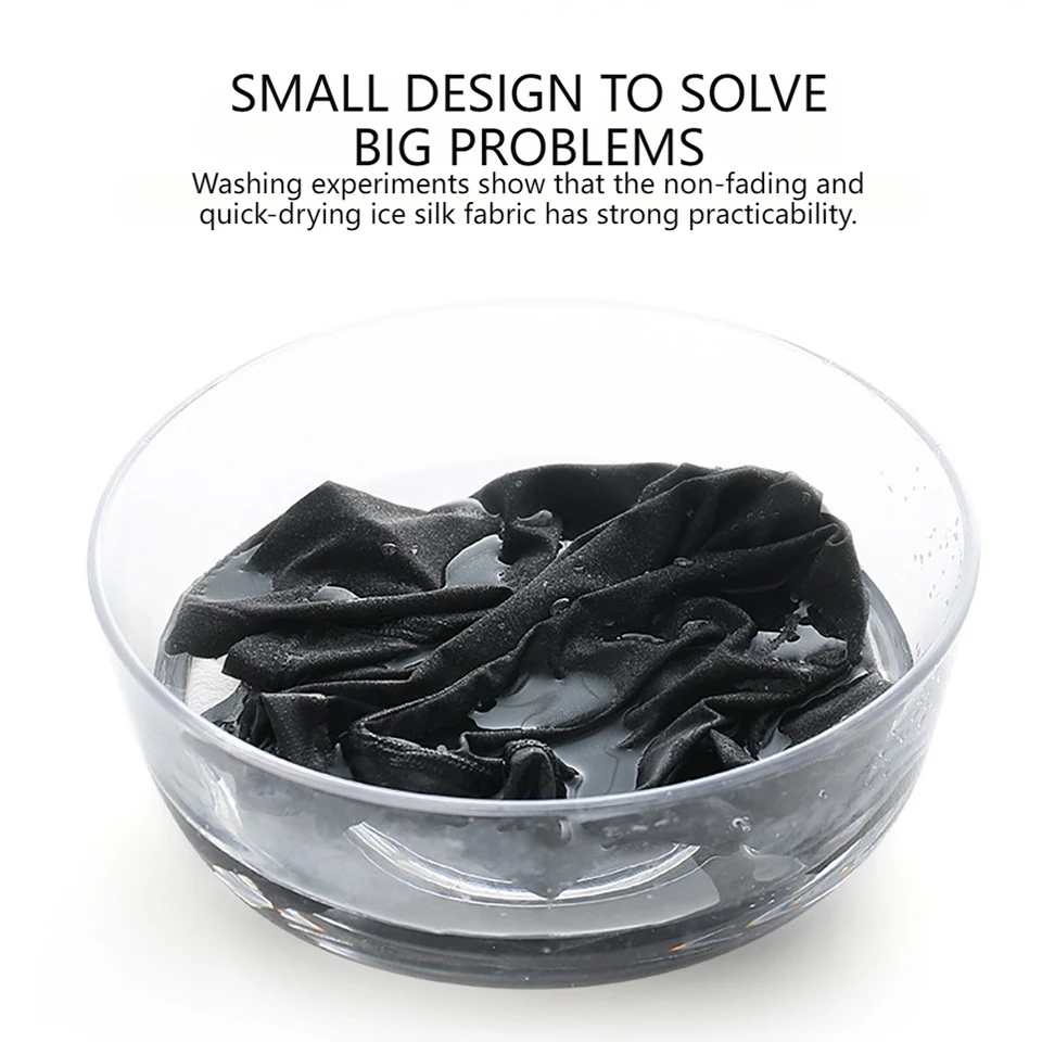 GTUBIKE Berretto da ciclismo Raffreddamento estivo Passamontagna da moto Cappelli Protezione solare UV Bici da corsa Maschera di protezione UV estiva in seta di ghiaccio