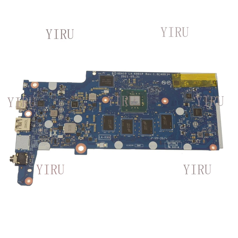 LL+  For DELL Chromebook 3100 Motherboard Celeron N4020 1.1GHz Dual Core 32GB WWAN