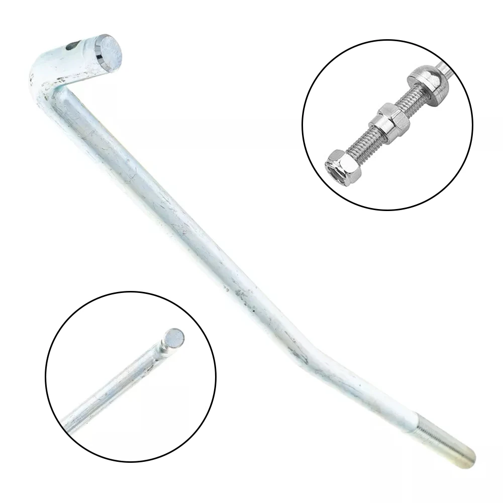 Lawn Mower Maintenance Front Deck Lift Rod Metal Front Deck Lift Component Metal Material Precise Cutting Height
