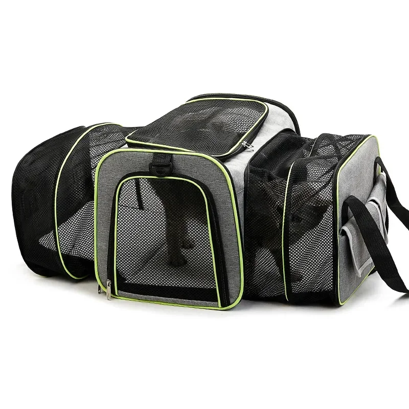 

Pet Bag Cat Bag Foldable and Expandable Going Out Portable Car Pet Handbag Breathable Outdoor Cat Backpack