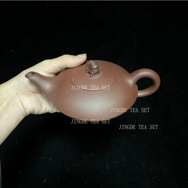 

220 мл китайский чайник Исин ручной работы чайная посуда кунг-фу фиолетовая глиняная посуда для напитков Dahongpao Beauty чайник