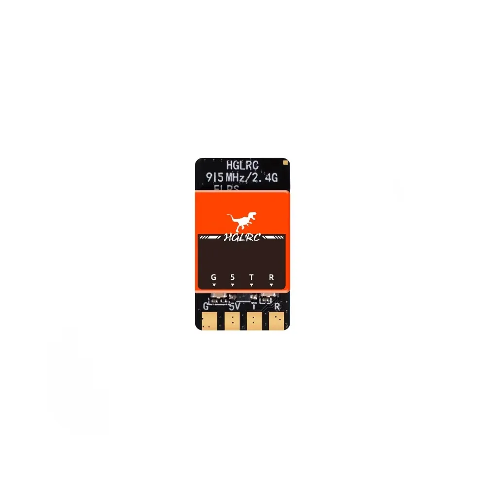 HGLRC Dual-Band Single-Antenna Receiver ELRS 915MHz 2.4GHz LR1121 Nano RX For FPV Drone Fixed Wing RC Aircraft Replacement Part - view 2