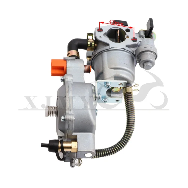 168 188 Carburetor Dual Fuel LPG NG Conversion Kit Is Applicable To 2KW 3KW 168F 170F GX200 Gasoline Generator