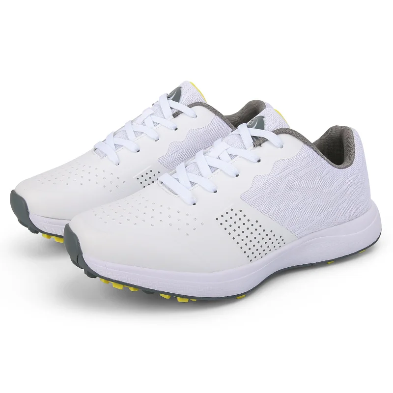 

Size 48 golf shoes Foreign trade anti-slip breathable golf men's shoes Golf leather sports casual men's shoes39-48