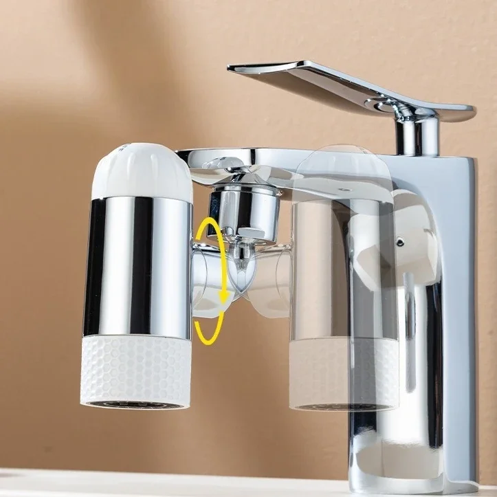 

Faucet Aerator Faucet Attachment Faucet Nozzle Head 720° Rotation Bathroom Faucet Adapter Bathroom Accessories 1PC