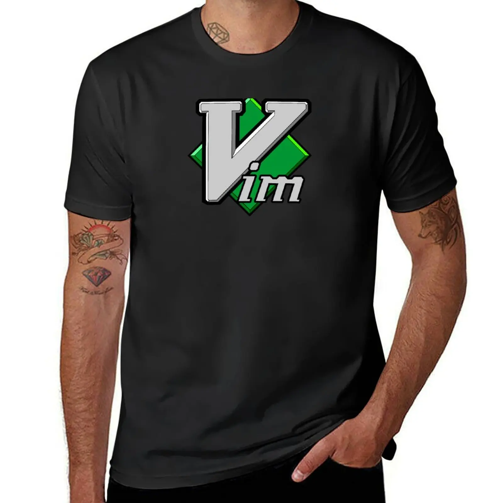 Vim Text Editor T-Shirt oversized shirts graphic tees customs Short sleeve tee men