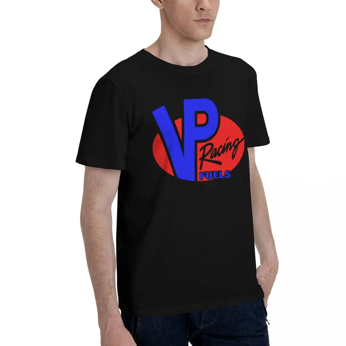 Vp Racing Logo 100% Cotton Casual Breathable Soft All-Season Confortable Man High End Men's Clothing Men T-Shirt Dad Gifts