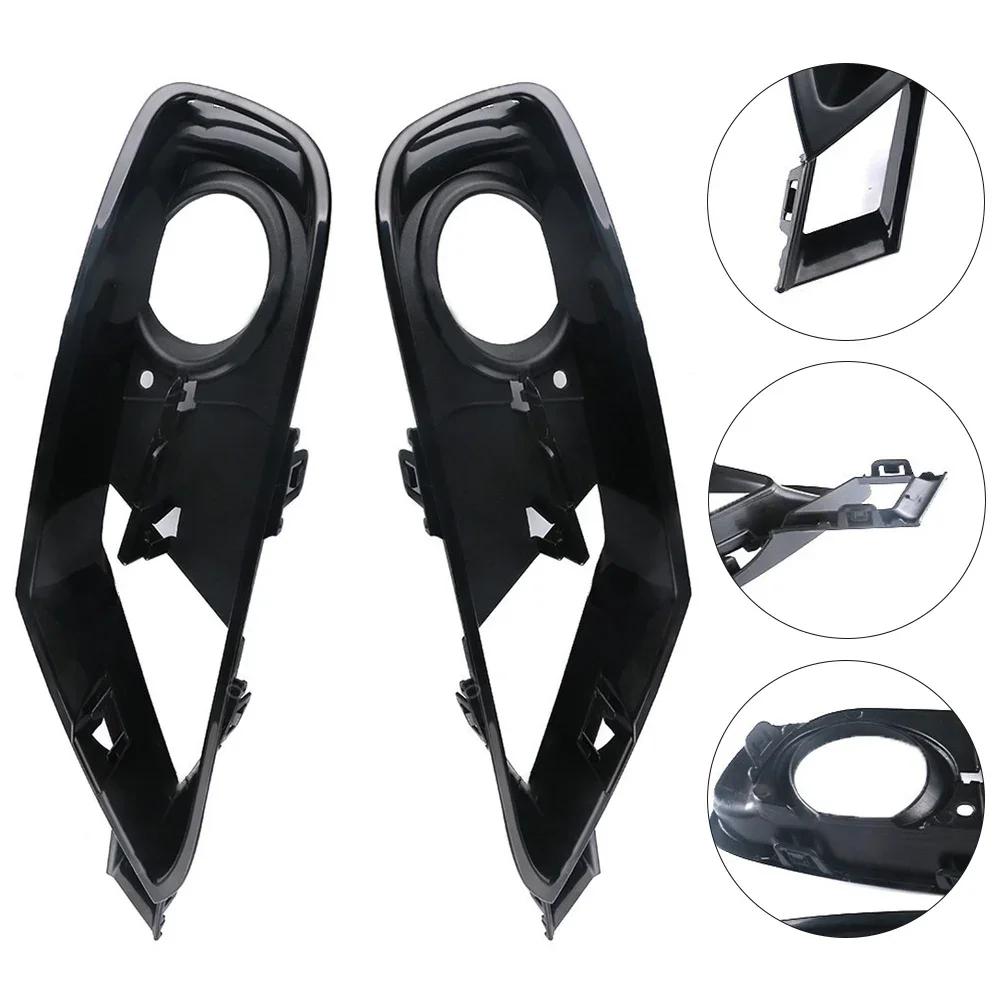 

Car Styling Fog Lamp Grille Custom Fit Fog Light Cover Cover Car Accessories Cooling Efficiency High-quality Materials