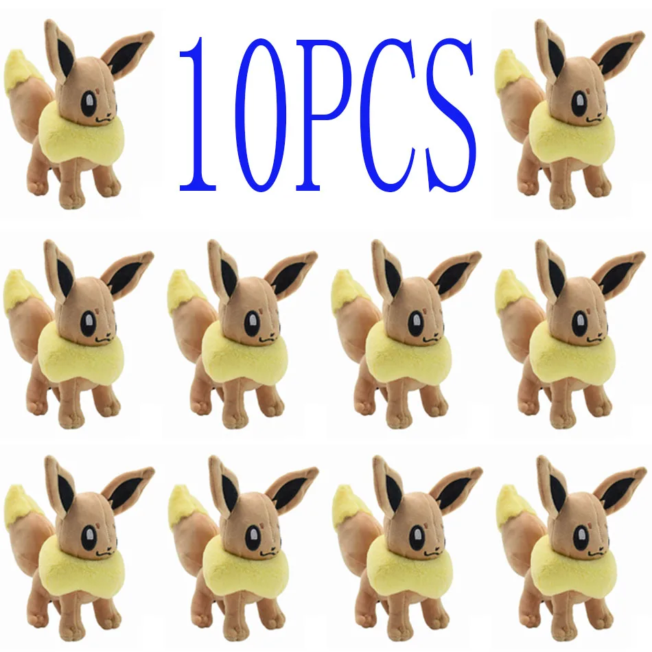 حار * Leafeon Vaporeon Glaceon Sylveon Espeon Umbreon Vaporeon Sylveon ألعاب من القطيفة لعبة للهدايا القابلة للجمع ، لينة بلوشيز محشوة