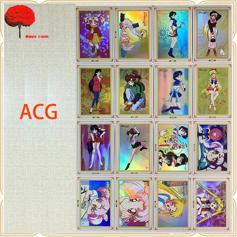 

Anime Goddess Monogatari DIY Tsukino Usagi Mizuno Ami Hino Rei Kino Makoto Game Toy Collectible Card Christmas Birthday Present