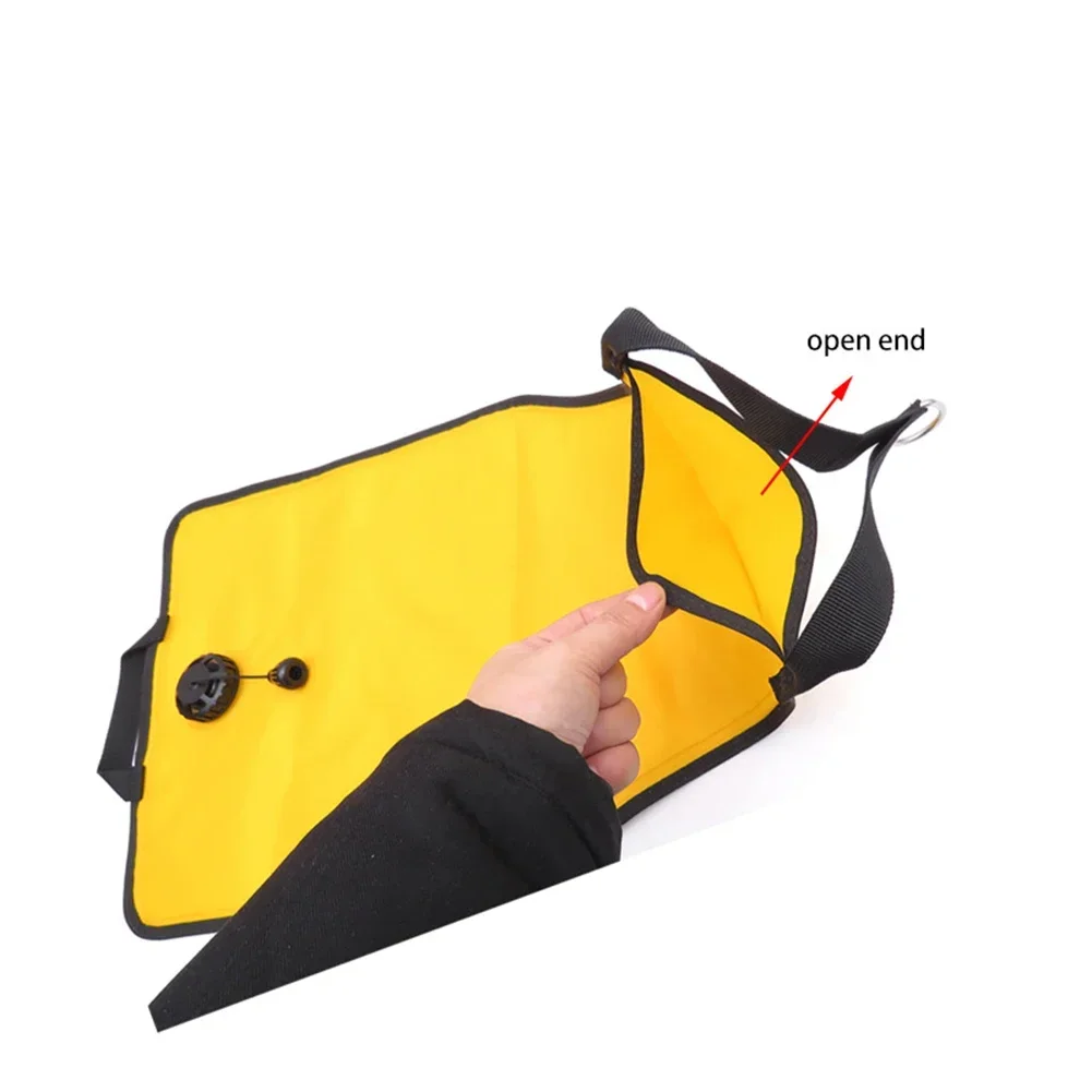 Nylon Salvage Lift Bag With Dump Valve Gear Underwater Scuba Diving Work 30lbs SS316 Nylon Lift Bag  For Scuba Diving Snorkeling