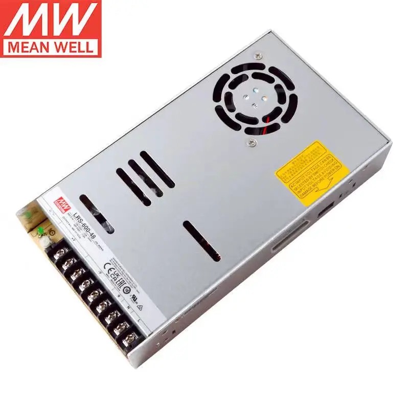 

TAIWAN MEAN WELL LRS-600-48 Single Output Switching Power Supply LED Driver Brand New Original Authentic 48VDC 12.5A