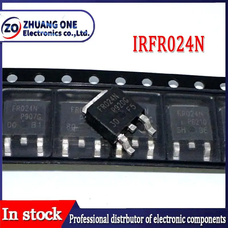 10ピース/ロット新IRFR024N FR024N 16A55V TO252 IRFR024NTRPBF新オリジナル