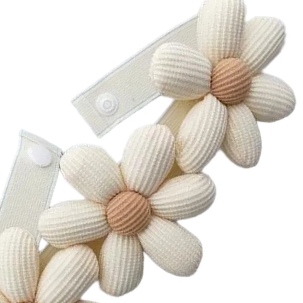 2 pçs cortina tiebacks boêmio girassol design floral corda decorativa cortinas holdbacks para o quarto sala de estar janela