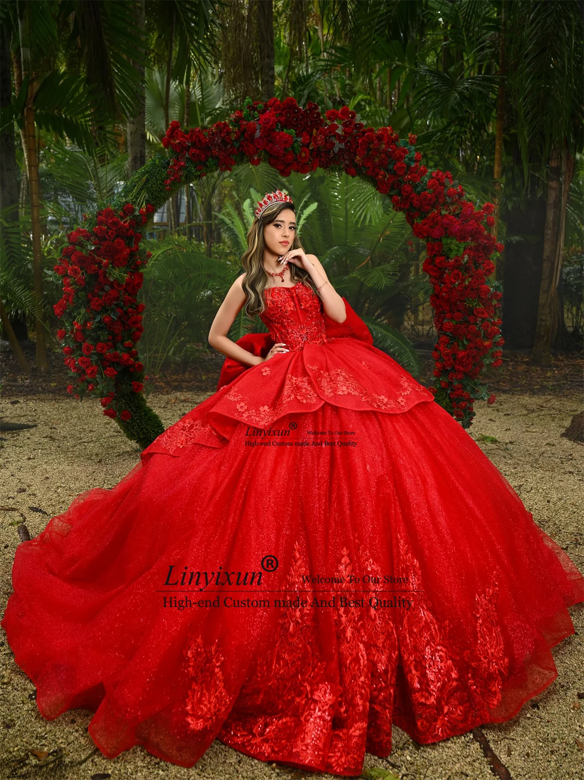

Бальное платье с аппликацией, кружевное платье Quinceanera, индивидуальное платье принцессы на день рождения, сладкое платье 15 16, мексиканское платье Corest, Vestido De 15 XV Anos