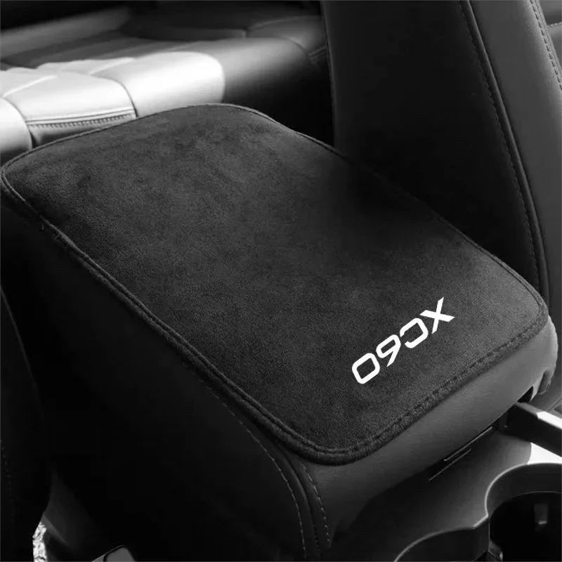 

Suede Leather Armrest Mat Arm Rest Protection Cushion Auto Armrests For Volvo XC60 XC90 XC40 S40 S50 S60 V50 V40 Car Accessories