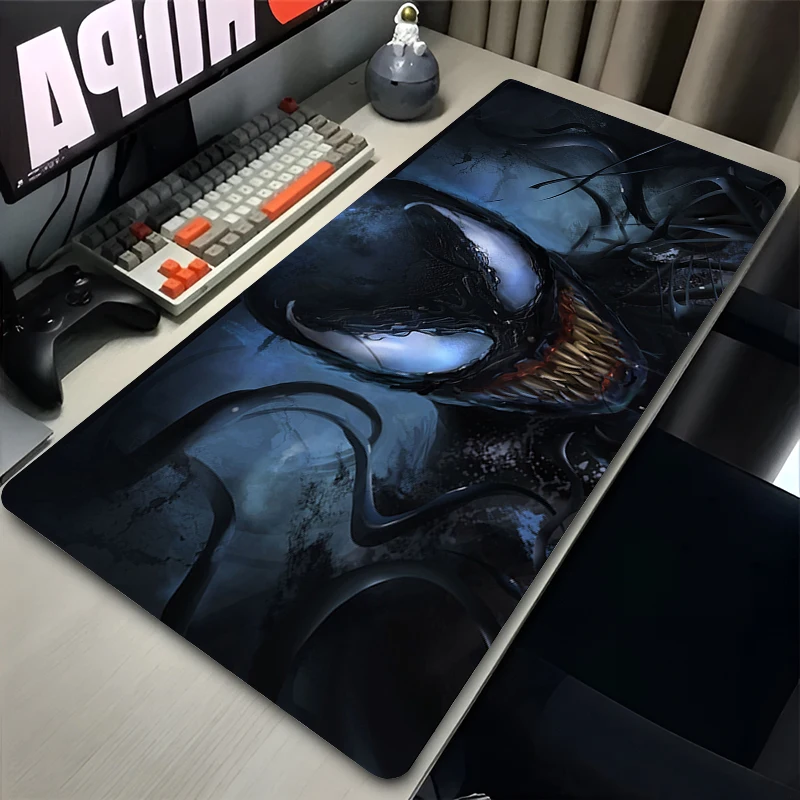 

Rubber Mouse Pad Black XL Anime HD Rubber Keyboard Mousepad Suitable For Office Desk Laptops Gaming Accessories Non Slip 900x400