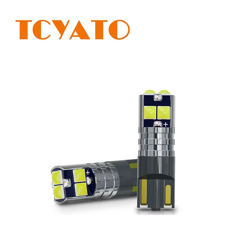 

TCYATO Новый автомобильный светодиодный индикатор ширины декодирования T10 3030, лампа для чтения, светильник для дверного отсека, светильник для номерного знака, светильник багажника