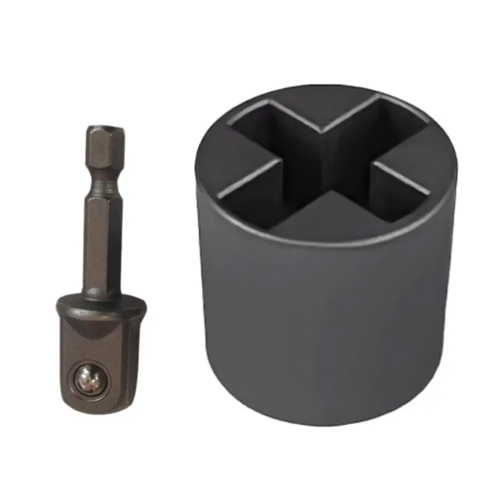 

Универсальный адаптер для розетки для ручной дрели, экономичный автомобильный адаптер для вспомогательной разборки, адаптер для дрели с домкратом на колесе