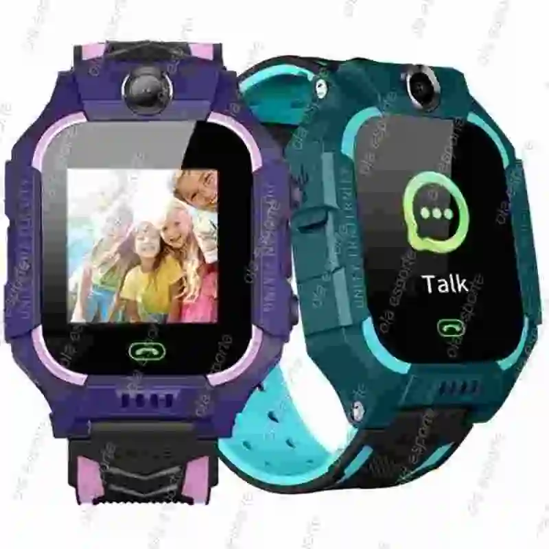 Kid Smart Watch 2024 New Sim Card Smartwatch For Children Sos Call Phone Camera Voice Chat Photo Boy Girl Gift Color Screen C002