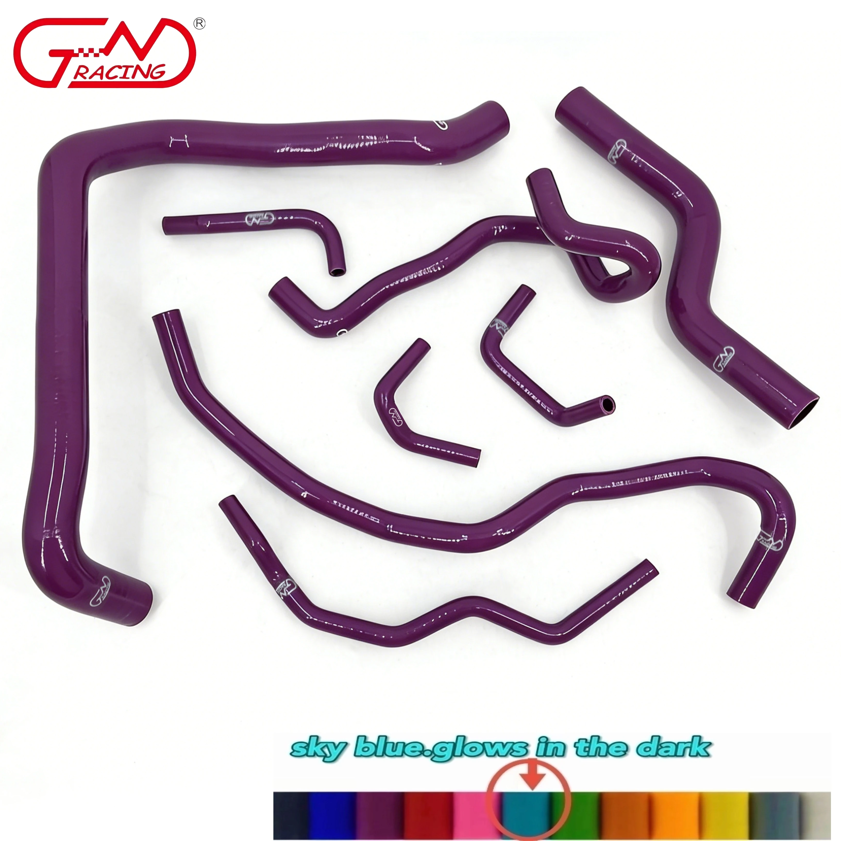 Подходит для HONDA ACCORD CD5 CD7 CD9 F22B MK6 1994-1997 годов, силиконовый шланг охлаждающей жидкости радиатора