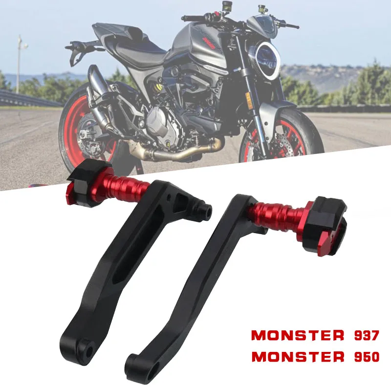 

Motorcycle CNC Falling Protection Frame Slider Fairing Guard Crash Pad Protector For DUCATI Monster 950 937 2021 2022 2023