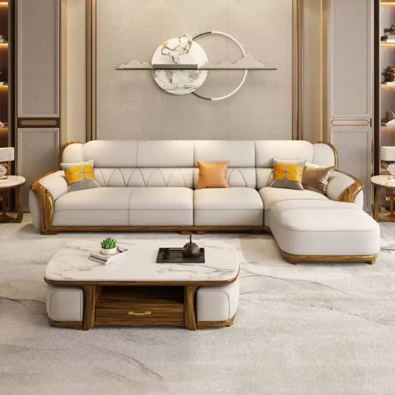 

Бежевые европейские диваны для спальни, водонепроницаемый дизайн, роскошные модульные диваны для ленивых, салон для гостиной, элегантная мебель Muebles, постмодернистская мебель