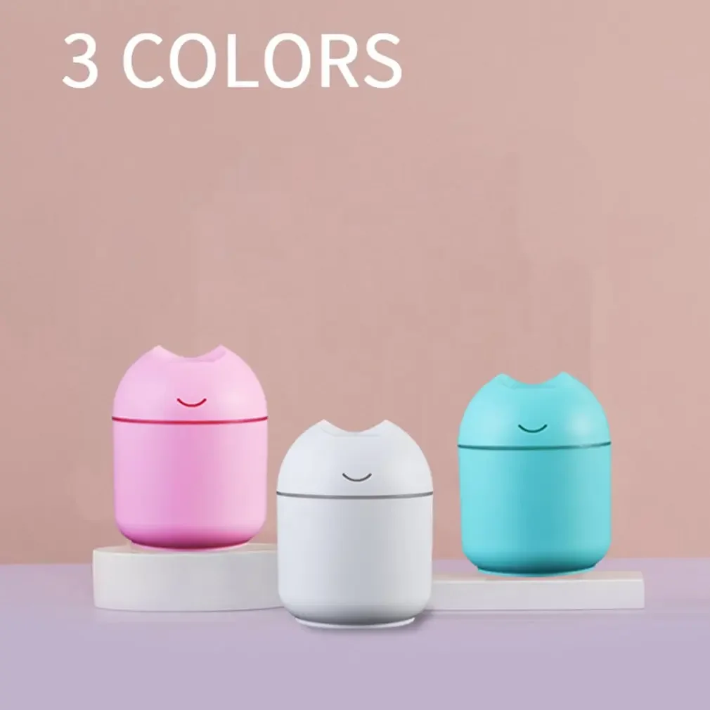 Ultrasonic Cool Mist Maker 300ml Essential Oil Diffuser Electric with LED Lamp