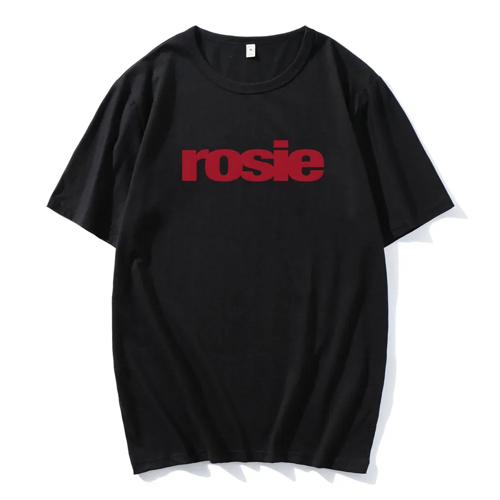 

Rosie Album 2024 Tshirts ROSÉ POP Korean Fashion T-shirt High Quality Soft Tee-shirt Casual Womens Clothes Graphic Tee