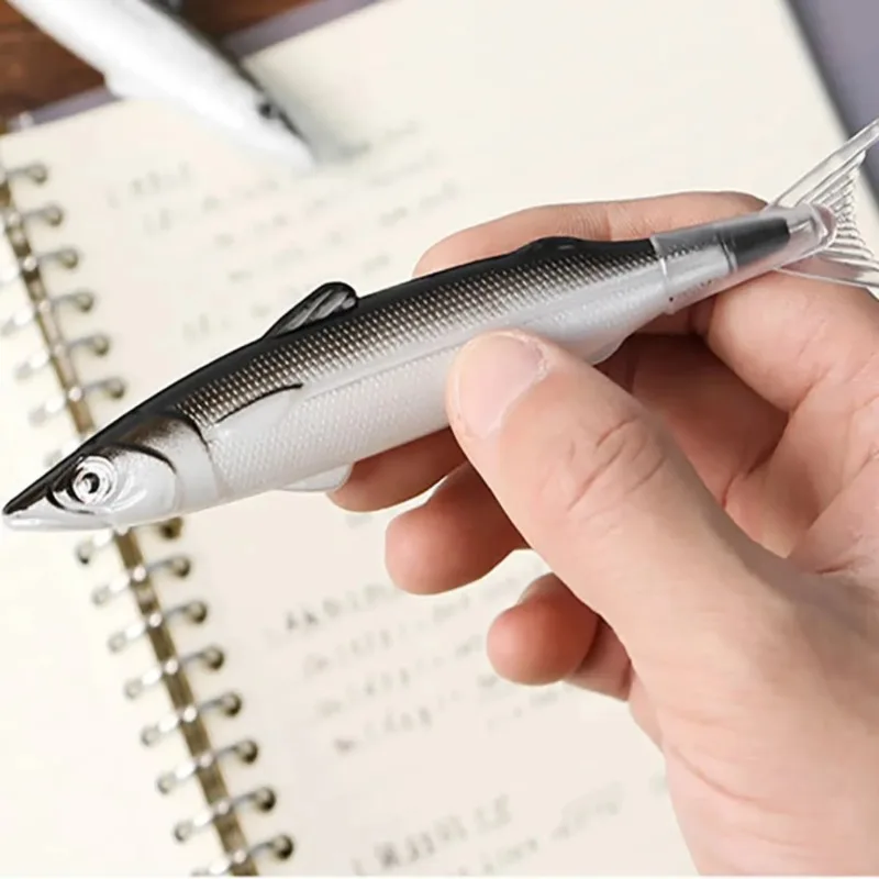 Novelty Kawaii Ocean Fish Design Gel Pen 0.5mm Ballpoint Pen for Students Office Writing Creative Gift Stationery Supplies