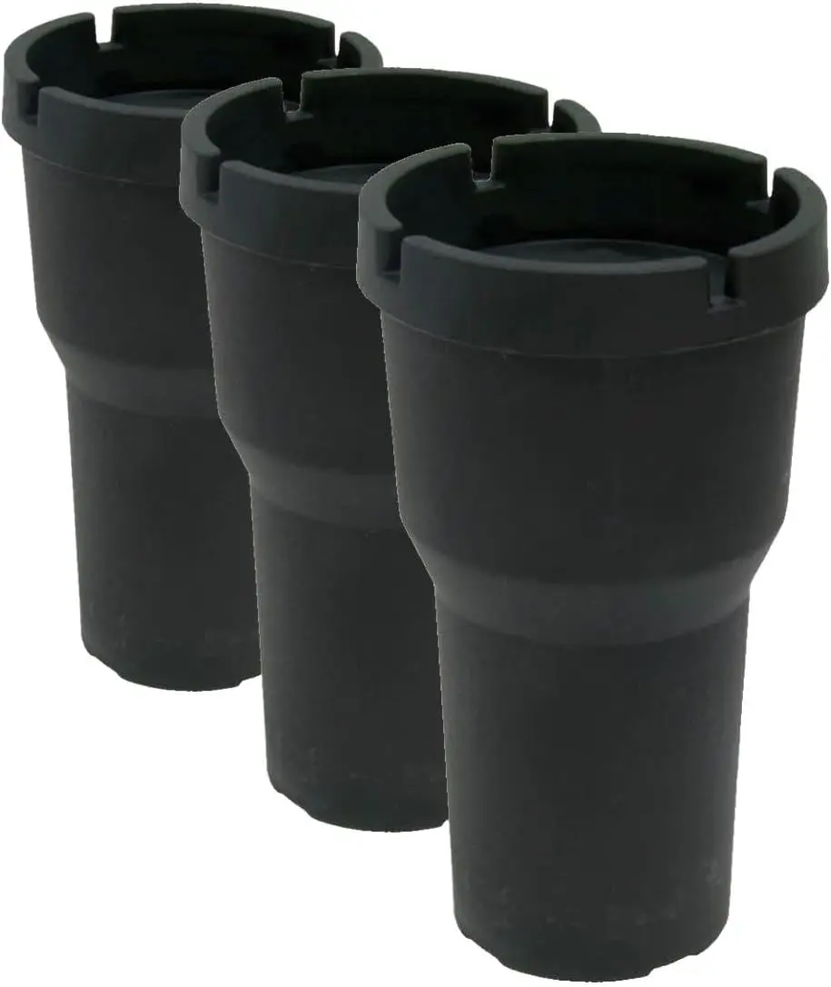 

Large Self-Extinguishing Ashtray Set of 3 for Safe Outdoor Use