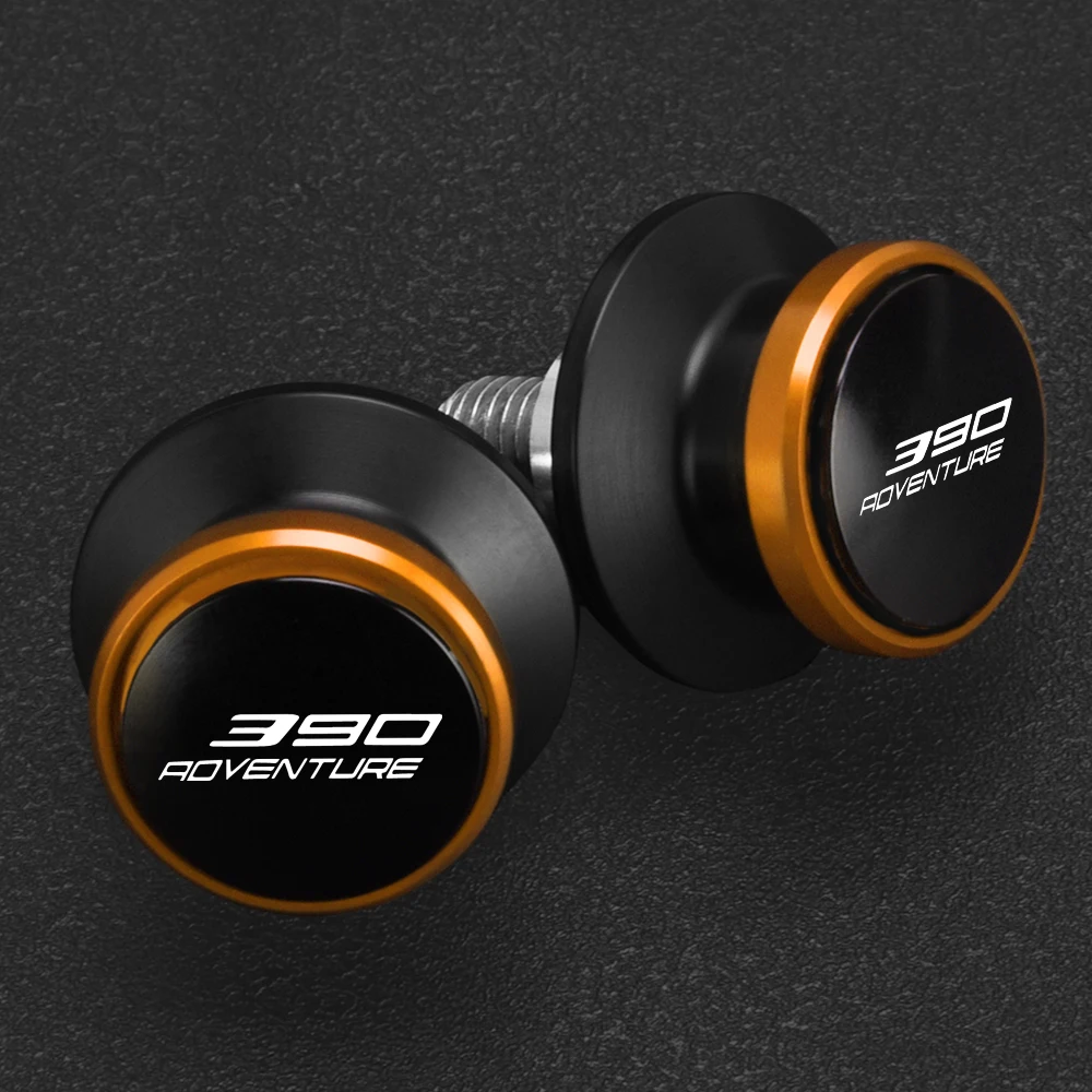 For 390 Adventure 390ADVENTURE 2020-2023 2024 2025 2026 Motorcycle Accessories 10MM Swingarm Spools Stand Screws Sliders 390 ADV