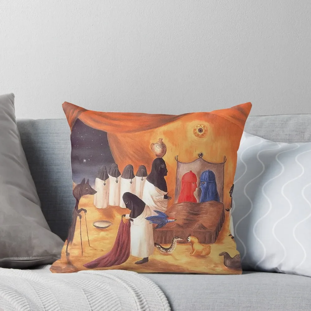 

leonora carrington artwork Throw Pillow Decorative pillowcase Couch Cushions Pillow Covers Decorative Cushion Child pillow