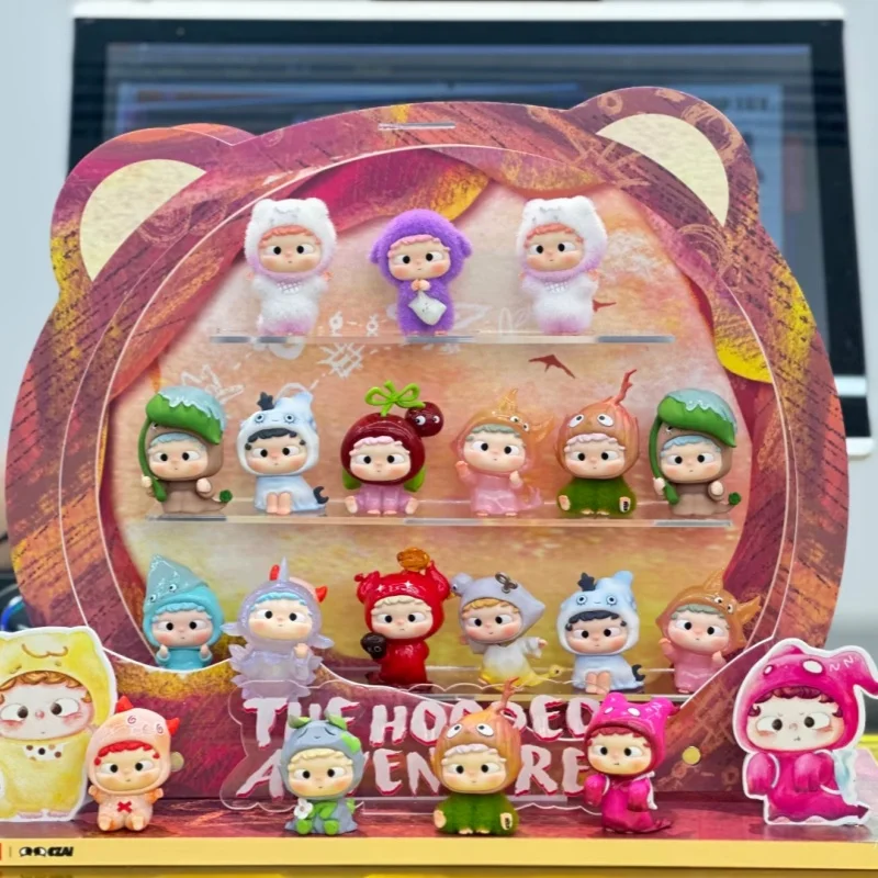 

Ozai Mini The Hooded Adventures Series Blind Box Mini Figurine Decoration Model Toys Ozai Anime Figure Doll Mystery Box Gifts