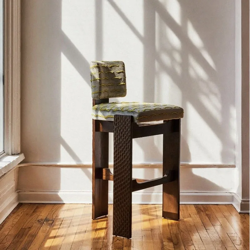 

Aesthetic Soft Bar Stools Relaxing Vanity Accent Nordic Living Room Bar Stools Designer Height Taburete Alto Unique Furniture