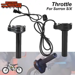 Throttle Turn Grip Motorcycle Accessories Carbon Fiber Color Grip For Sur Ron S X Sur-Ron S Surron X Electric Cross-country Bike