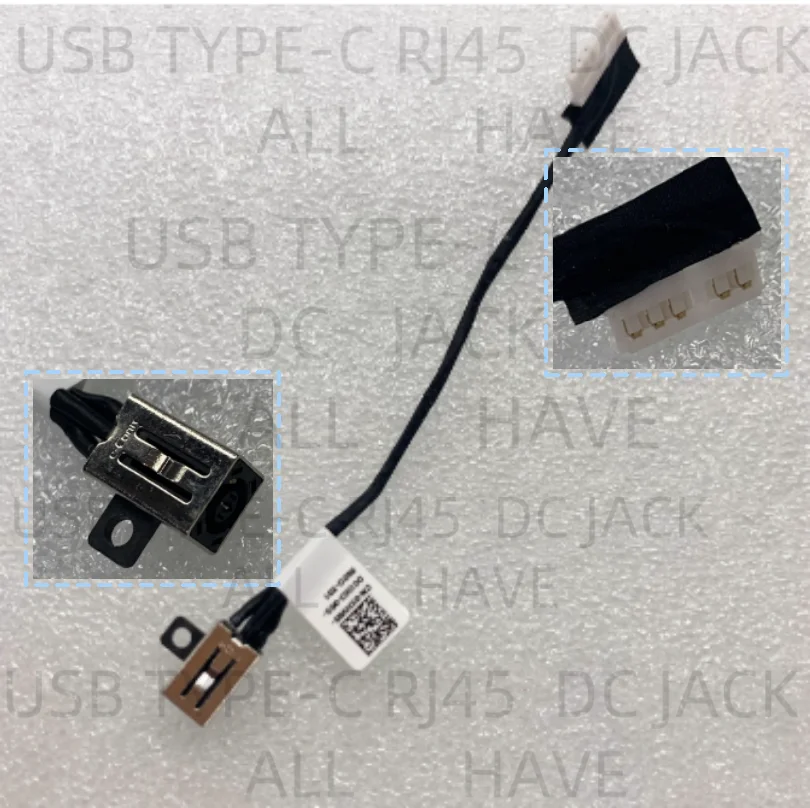 Подходит для Dell Vostro 3480 3481 3580 3581 3582 3583 3584 3585 3490 3590 228R6 0228R6 0Xhv65 3511 V3400 3401 3405 3510P132G разъем питания постоянного тока, кабель зарядного порта