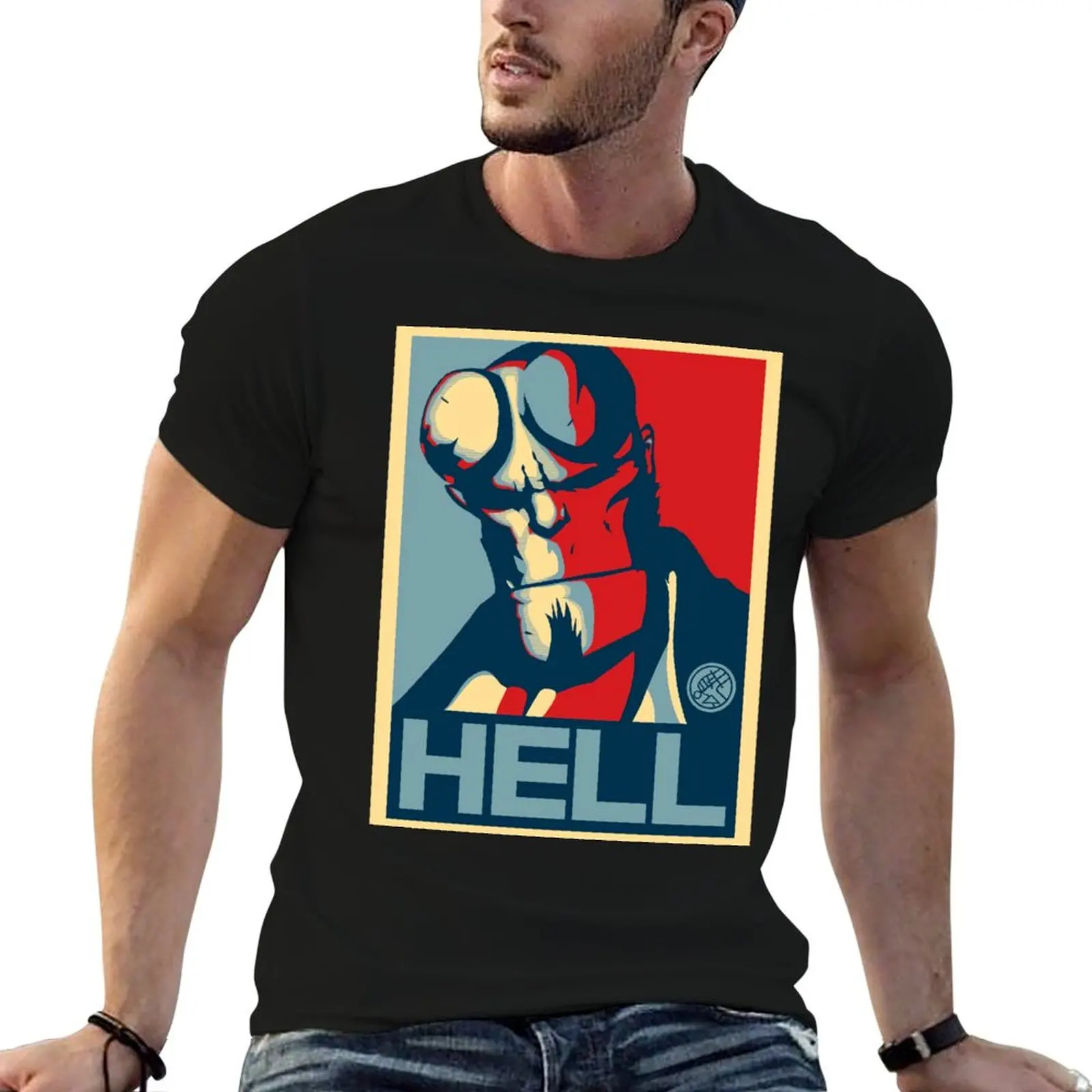 Hellboy Brother Red T-Shirt anime t shirts customizeds funny t shirts men