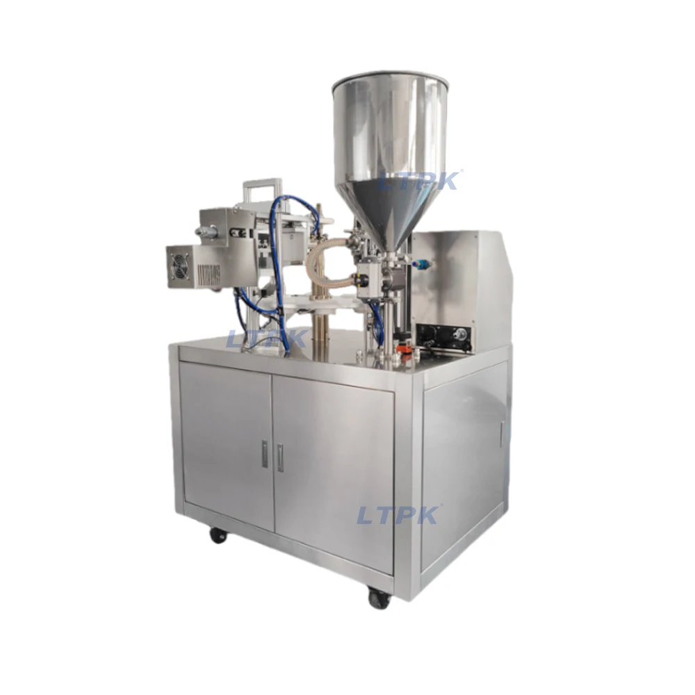 LT-30A Hot Sale Automatic Factory Price Ultrasonic Paste Plastic Squeeze Cream Toothpaste Tube Fill and Seal Machine
