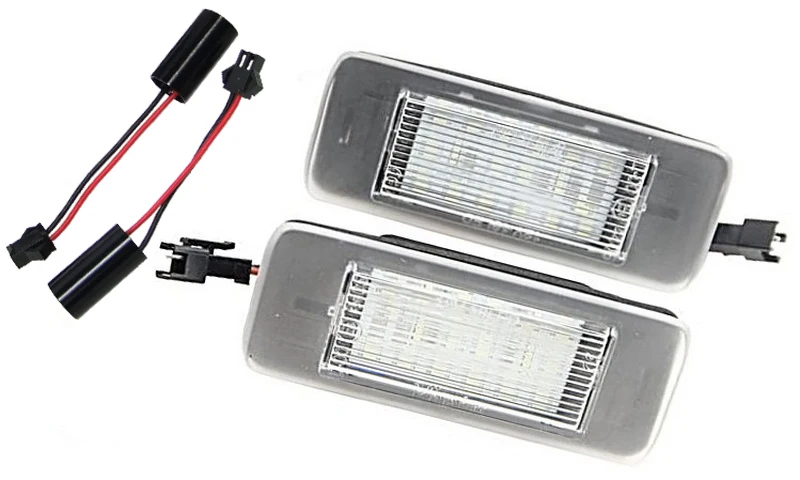 License Plate Number Plate lamp Light for O/pel Astra J Sports Tourer Estate 2009~2015 Zafira C 11~ ​2PCS canbus 18LED